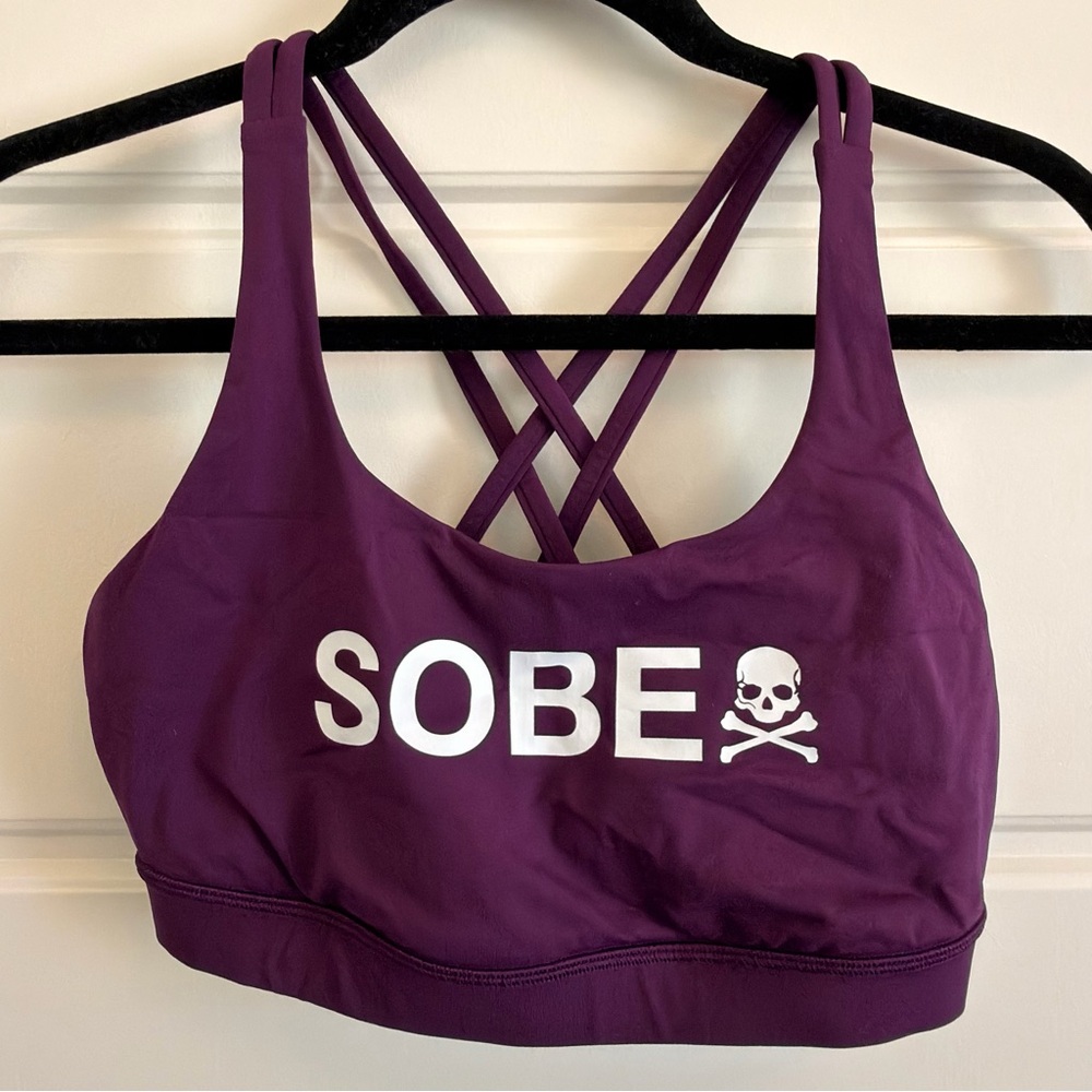 lululemon athletica Purple Energy Sports Bra